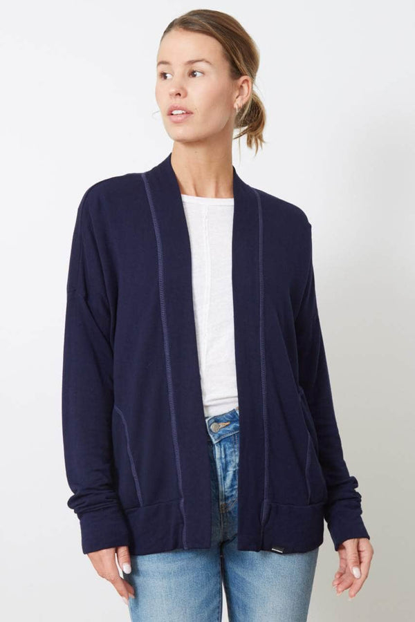 Good Hyouman The Juliette - Essential Cardigan - Blueberry