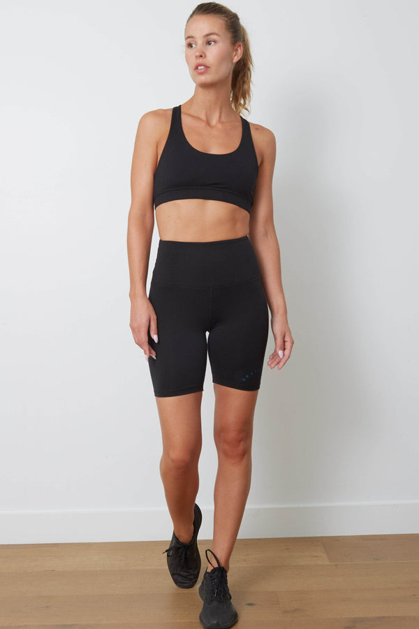 good hyouman The Kaleb Bike Short - Gratitude - Black Sand