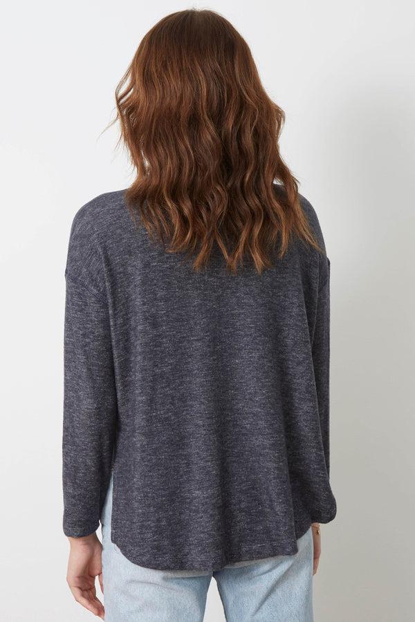 Good Hyouman The Shauna - Everyday Basic - Navy Natural In Plated Jersey