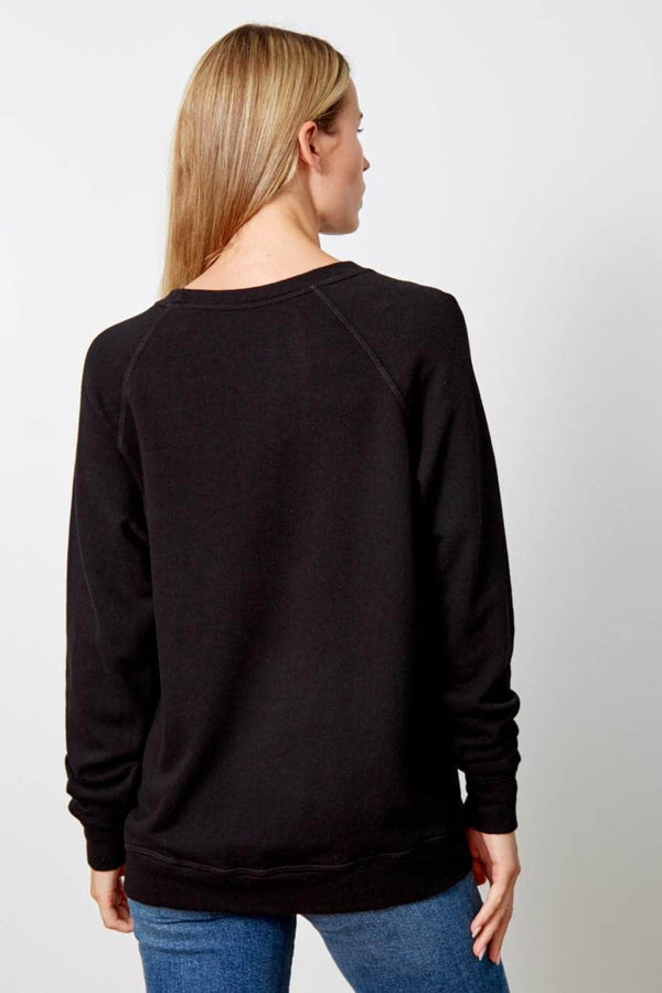 Good Hyouman The Smith - Retro Fit Crewneck - Black Sand