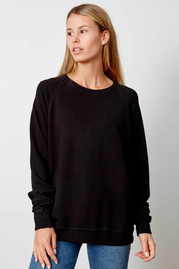 good hyouman The Smith - Retro Fit Crewneck - Black Sand