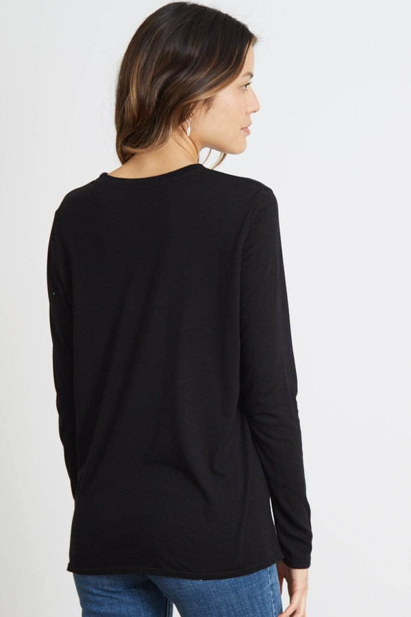 Good Hyouman The Suzanne - Classic Fit Long Sleeve - Black Sand