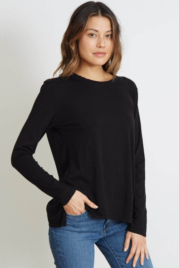 Good Hyouman The Suzanne - Classic Fit Long Sleeve - Black Sand