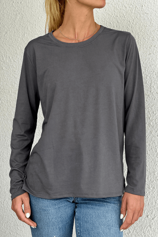good hyouman The Suzanne - Classic Fit Long Sleeve - Slate