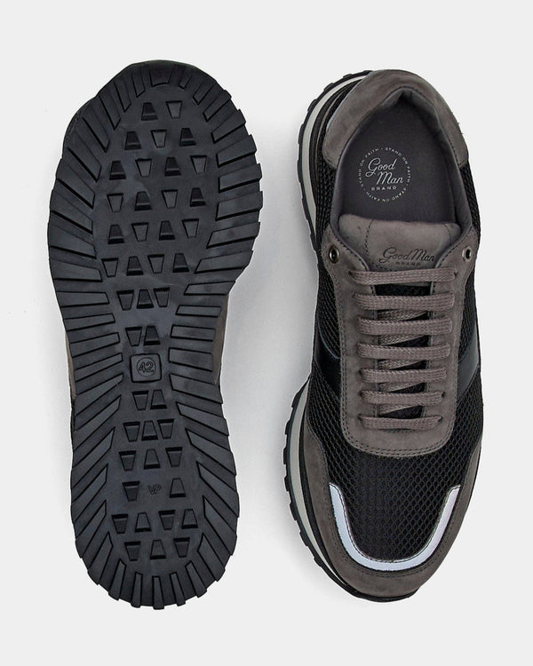 Good Man Brand Aspire Sneaker Responsible Mesh Leather Black/Salt