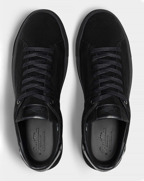 Good Man Brand Edge Elite Sneaker: Mono Responsible Suede Black