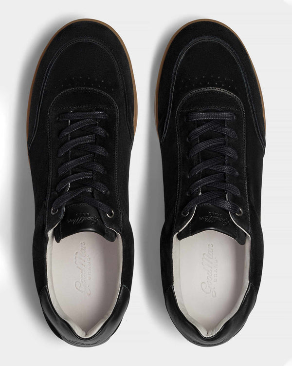 Good Man Brand Franklin Sneaker Responsible Suede Black
