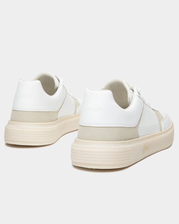 Good Man Brand Halo Sneaker Bio-based Leather White/Natural Sole