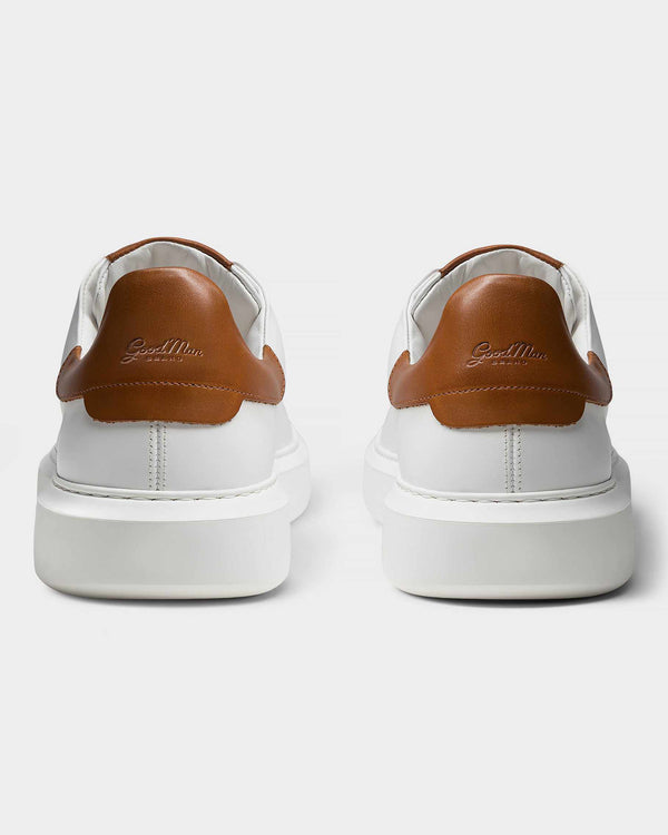 Good Man Brand Legend London Sneaker Responsible Nappa Leather White / Dark Vachetta