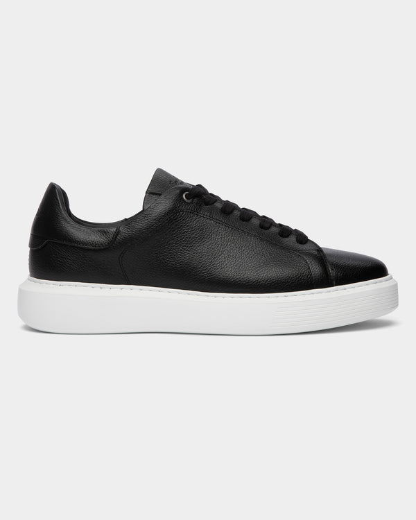 Good Man Brand Legend London Sneaker Responsible Pebbled Leather Espresso