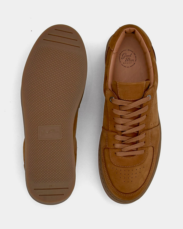 Good Man Brand Prospect Sneaker Responsible Nubuck Whiskey