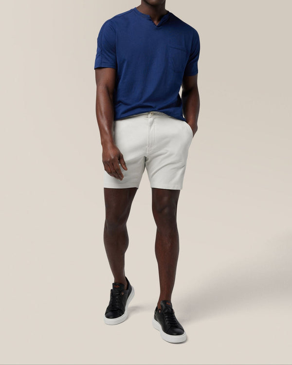 Good Man Brand Tulum Short 6.5" Flex Pro Jersey Silver