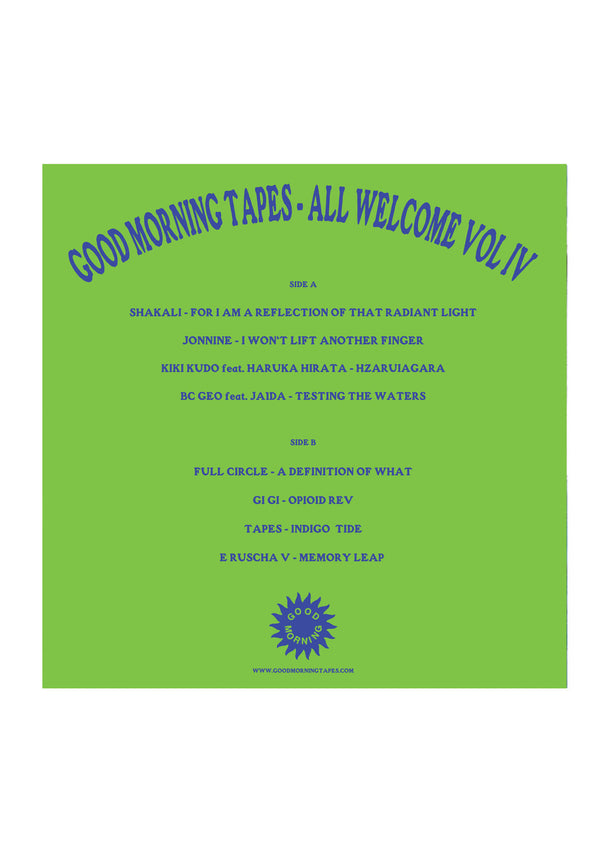 Good Morning Tapes GMV22 VARIOUS ARTISTS - ALL WELCOME IV