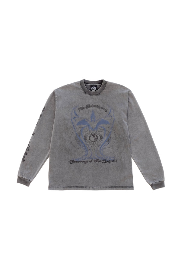 good morning tapes Journey Of The Soul LS Tee - Acid Black