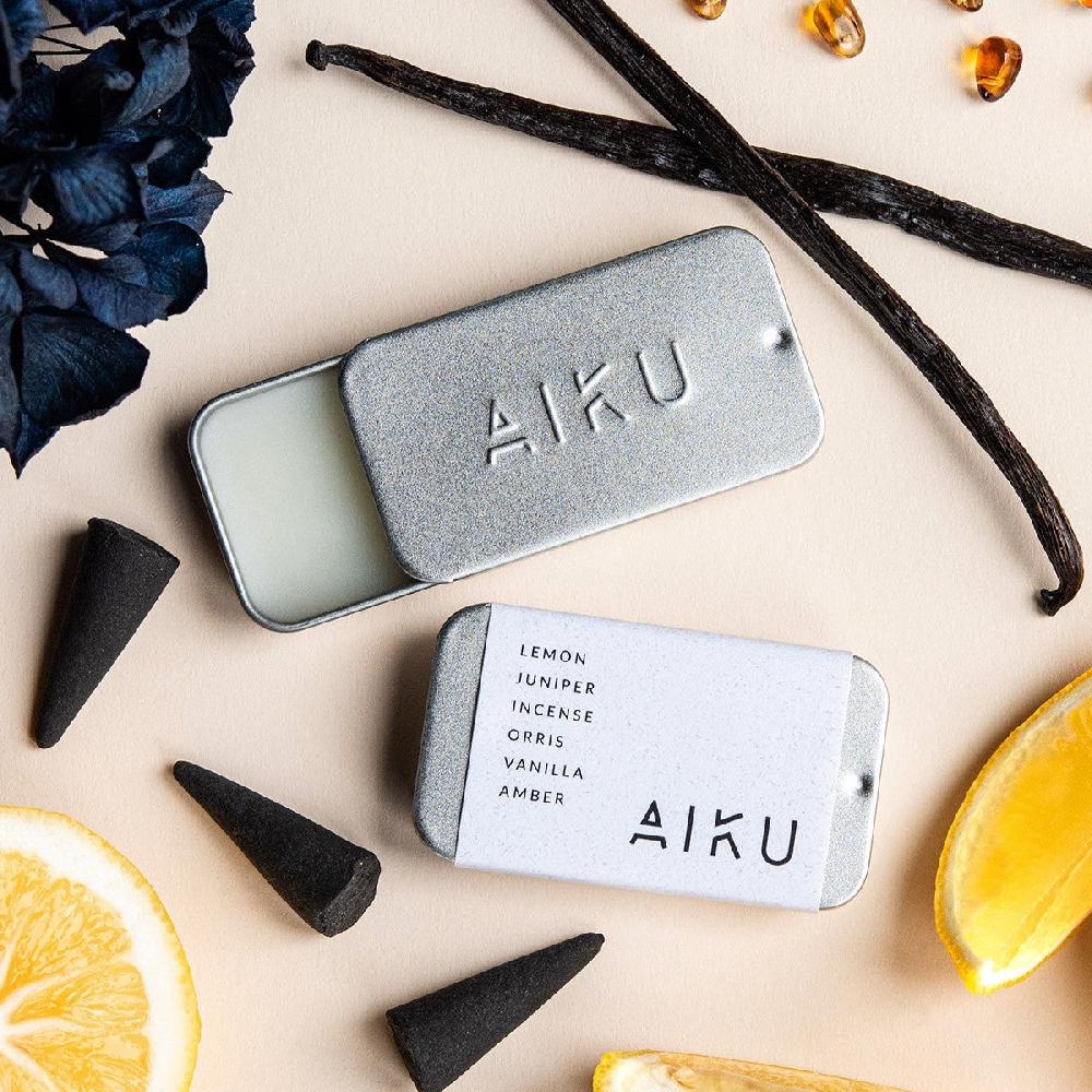 good thing Aiku Solid Perfume Pocket Scent - Ampersand (Silver)