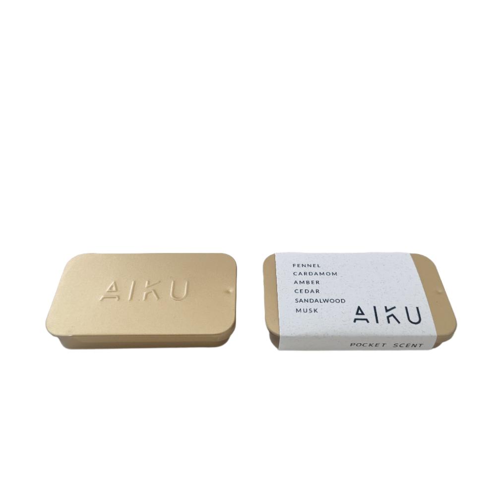 Good Thing Aiku Solid Perfume Pocket Scent - Ember (Gold)