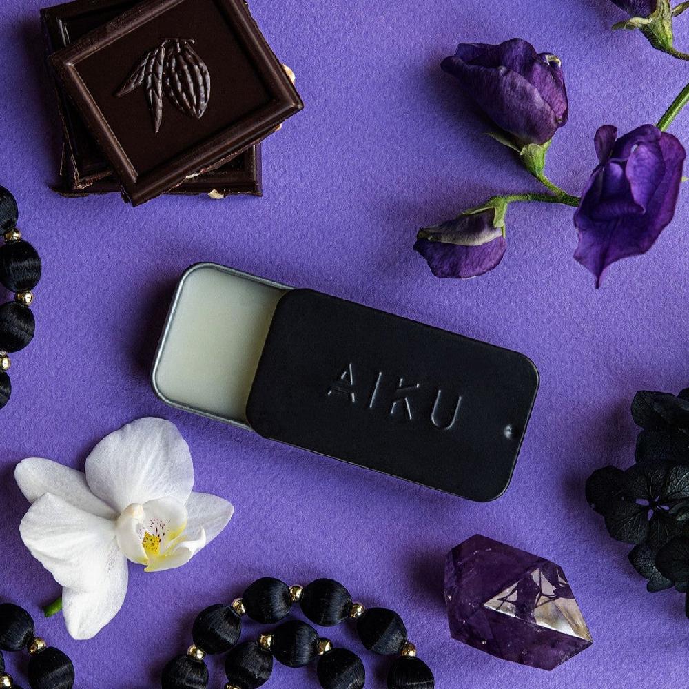 good thing Aiku Solid Perfume Pocket Scent - Plume (Black)
