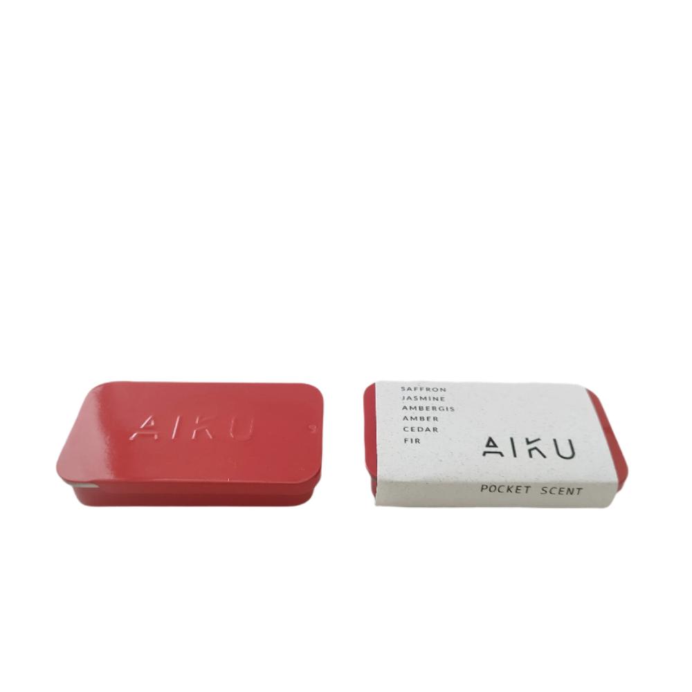 Good Thing Aiku Solid Perfume Pocket Scent - Rosella (Red)