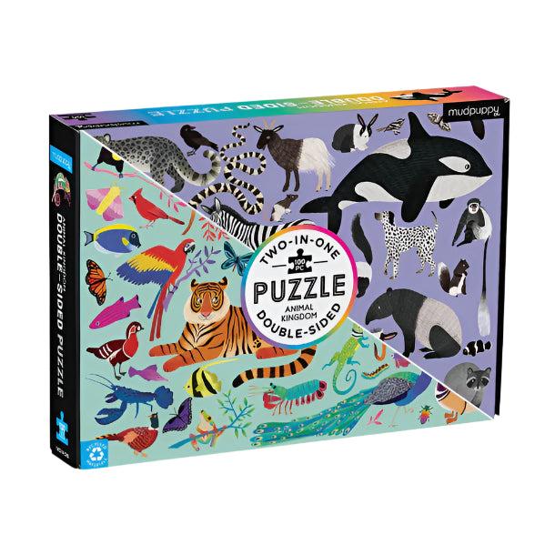 good thing Animal Kingdom Double-Sided Puzzle 100pc