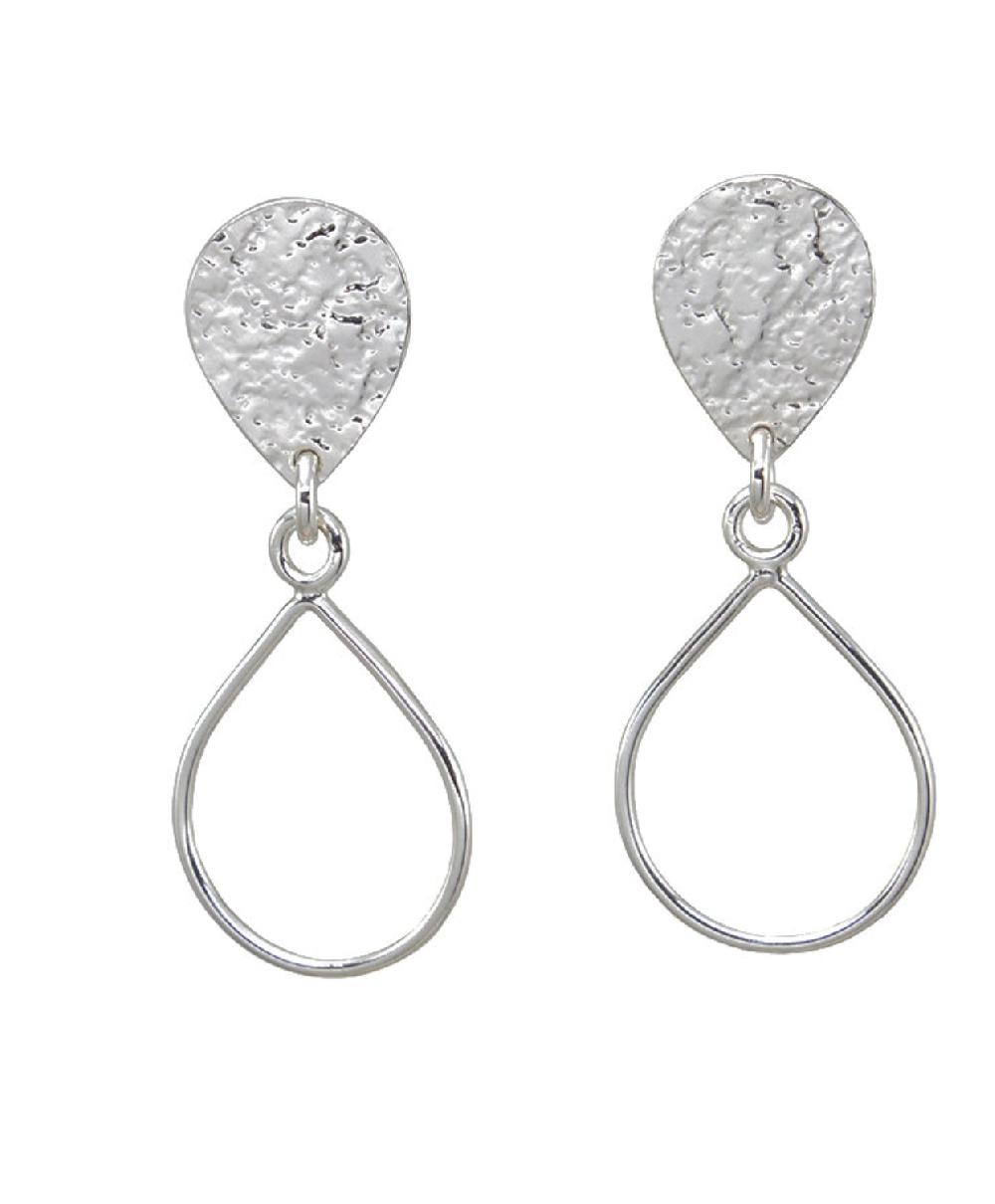 good thing Aurelium Droplet Earrings - Sterling Silver