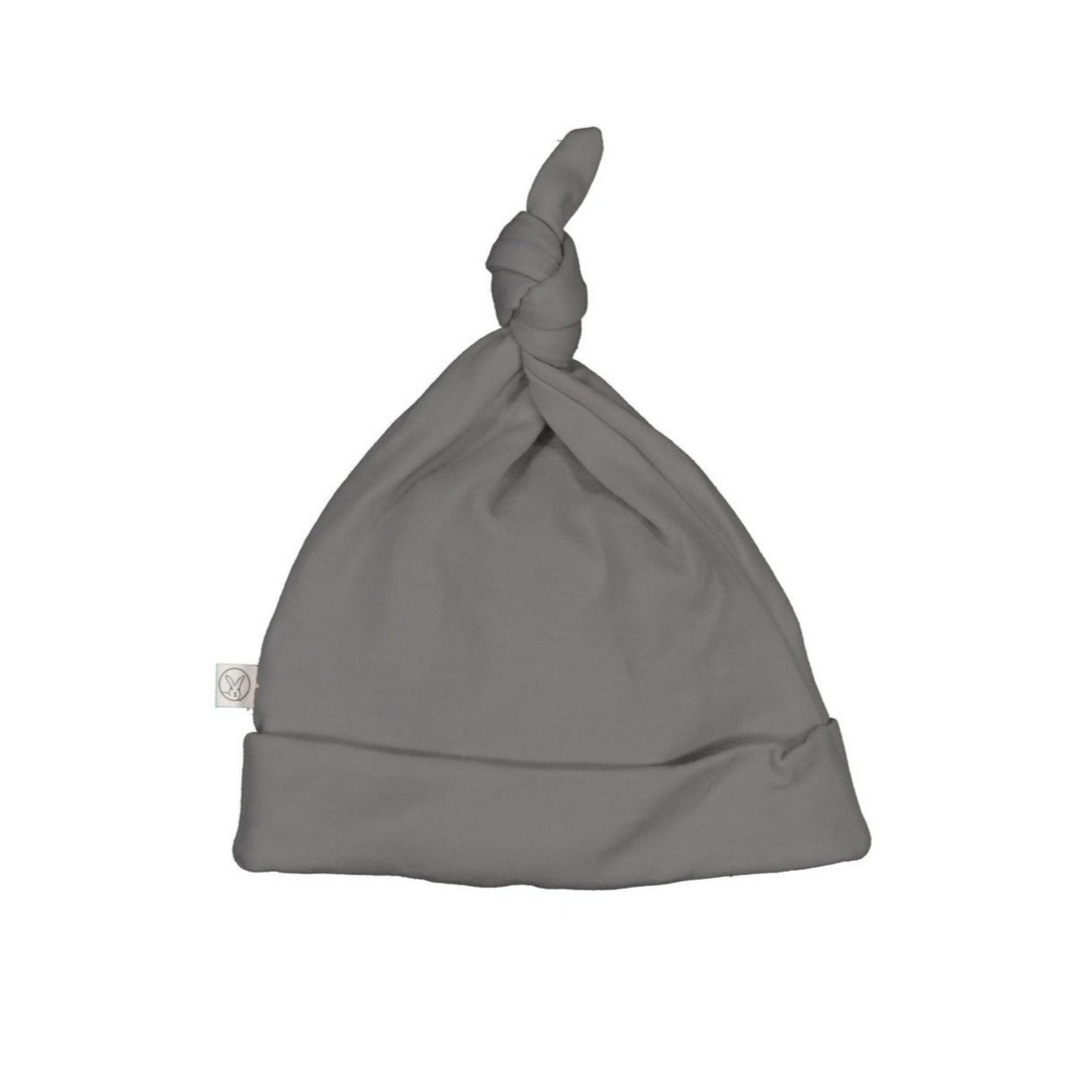 good thing Burrow & Be Merino/Bamboo Top Knot Hat - Steel