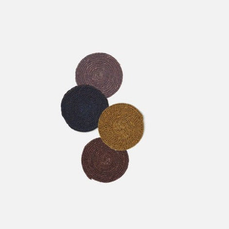 good thing Citta Pinto Coasters Set 4 - Mulberry Multi