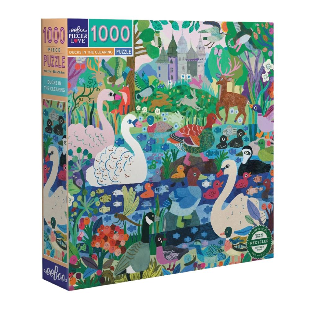 good thing Eeboo Ducks in the Clearing Puzzle 1000pc