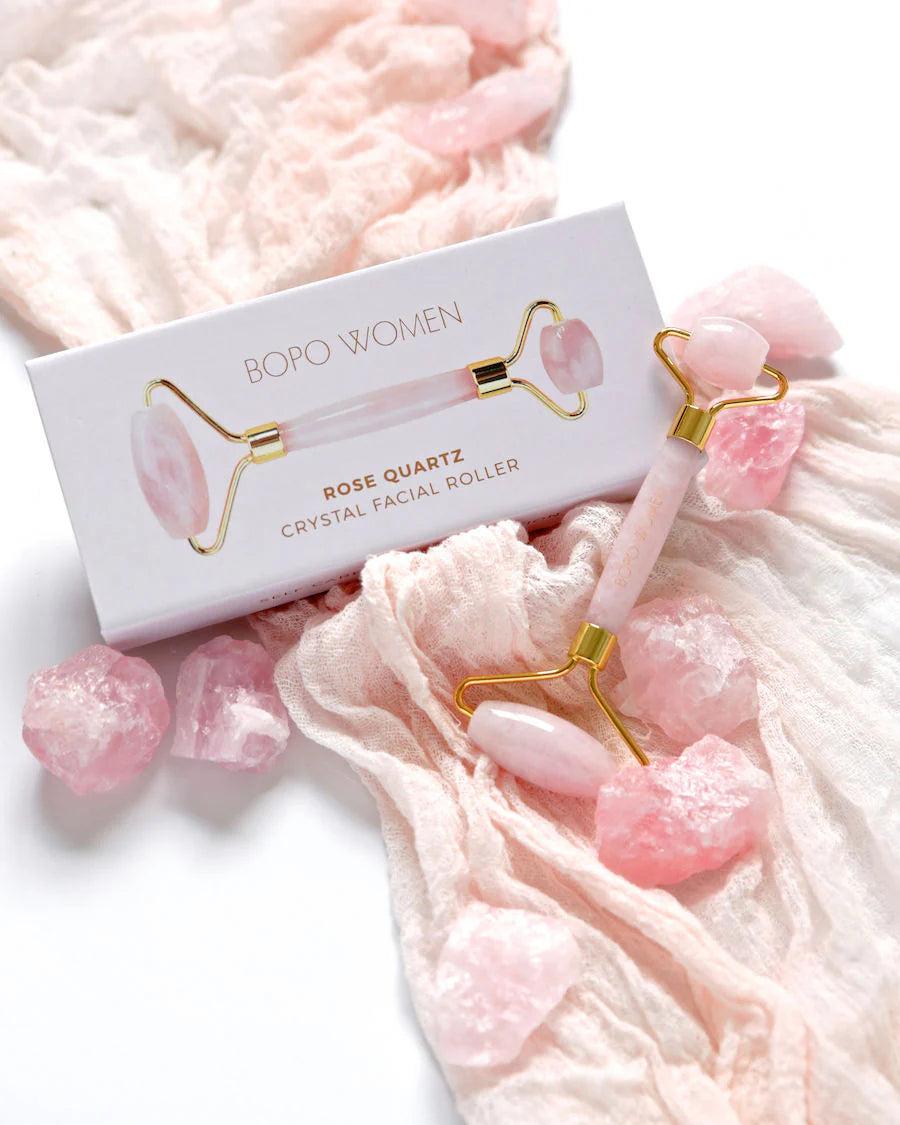 good thing Bopo Women Facial Roller - Rose Quartz