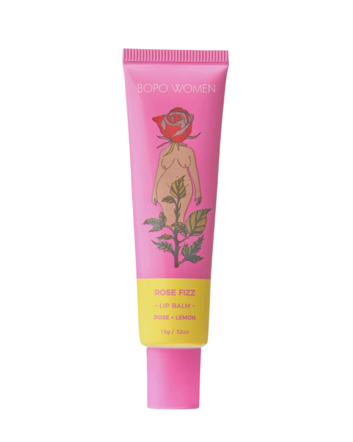 Good Thing Bopo Women Lip Balm 15g - Rose Fizz