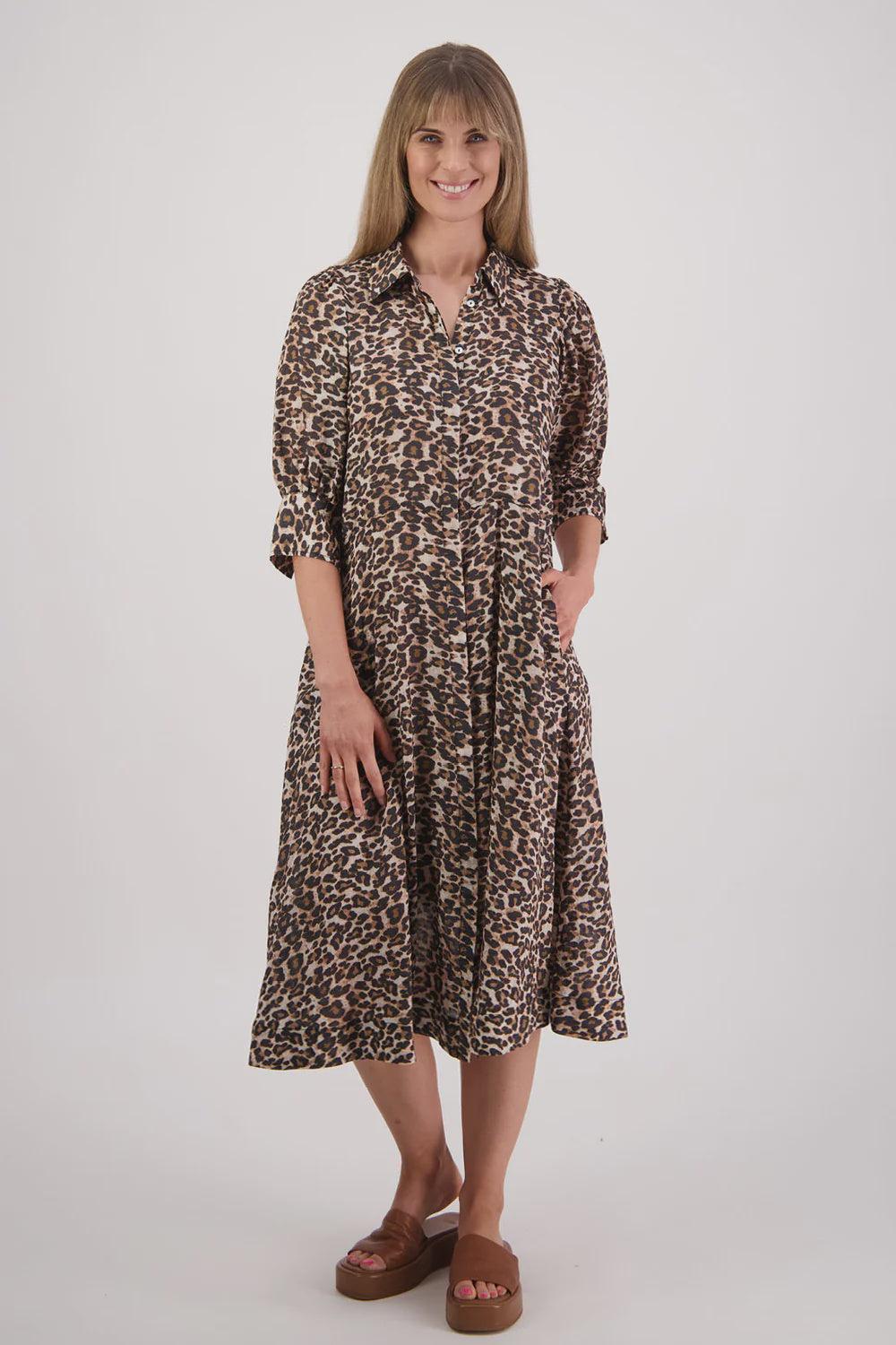 good thing Briarwood Christine Dress - Leopard