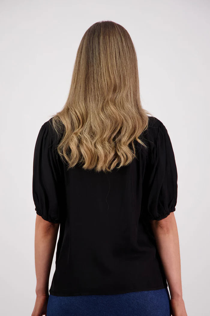 Good Thing Briarwood Saffron Top - Black