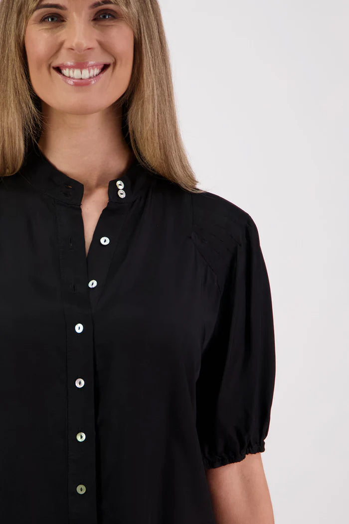 Good Thing Briarwood Saffron Top - Black