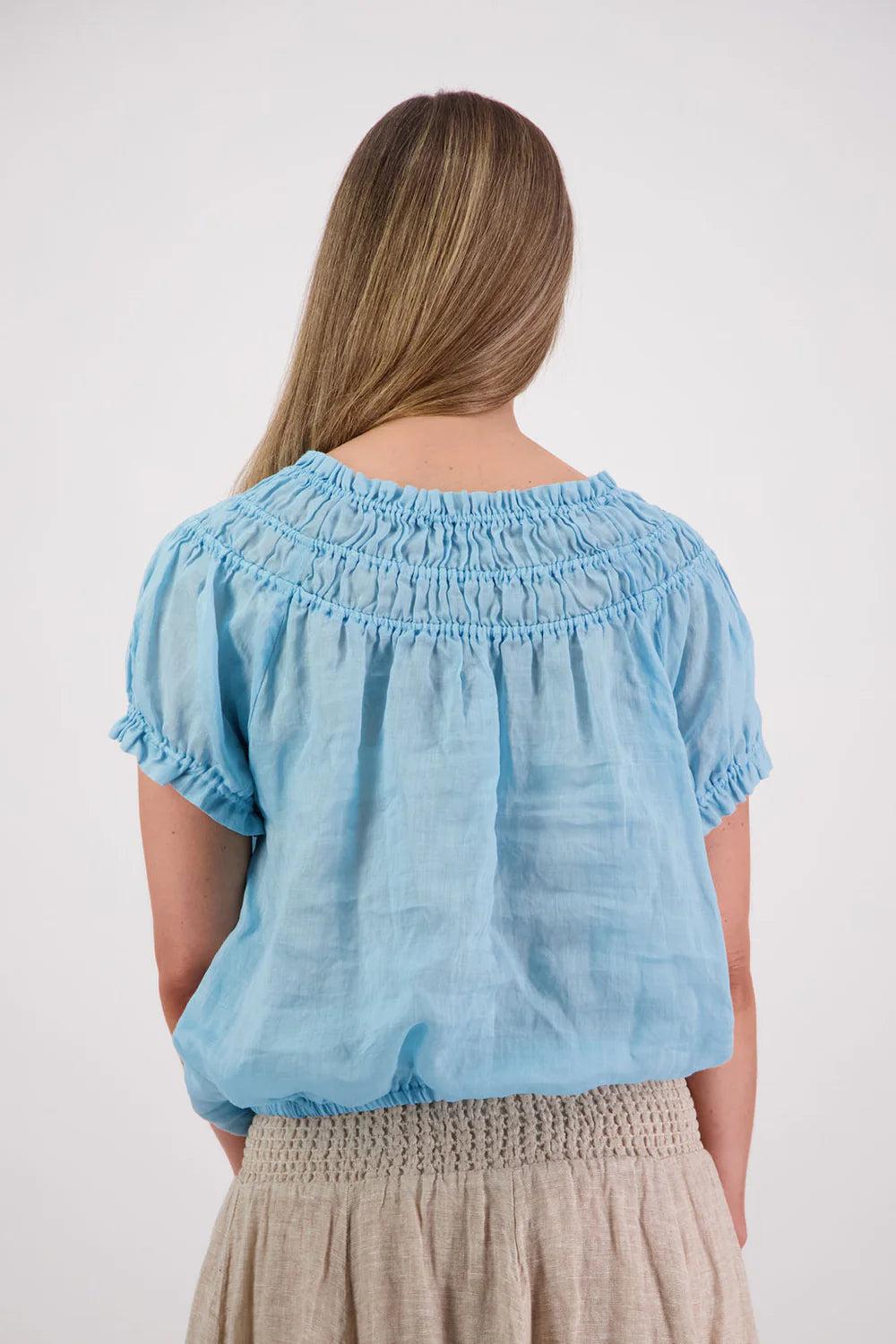 Good Thing Briarwood Sal Top - Aqua