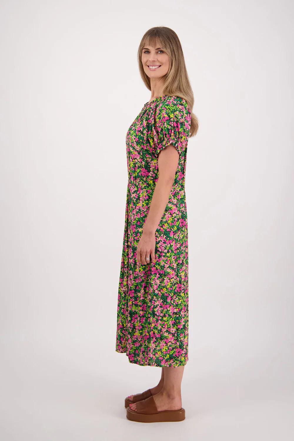 Good Thing Briarwood Sasha Dress - Pansy Print