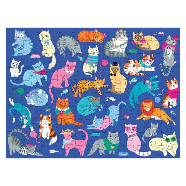 Good Thing Cats & Dogs Double-Sided Puzzle 100pc