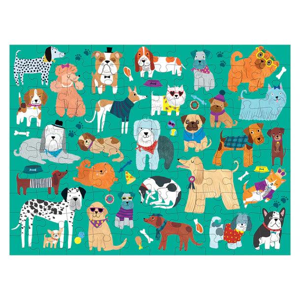 Good Thing Cats & Dogs Double-Sided Puzzle 100pc