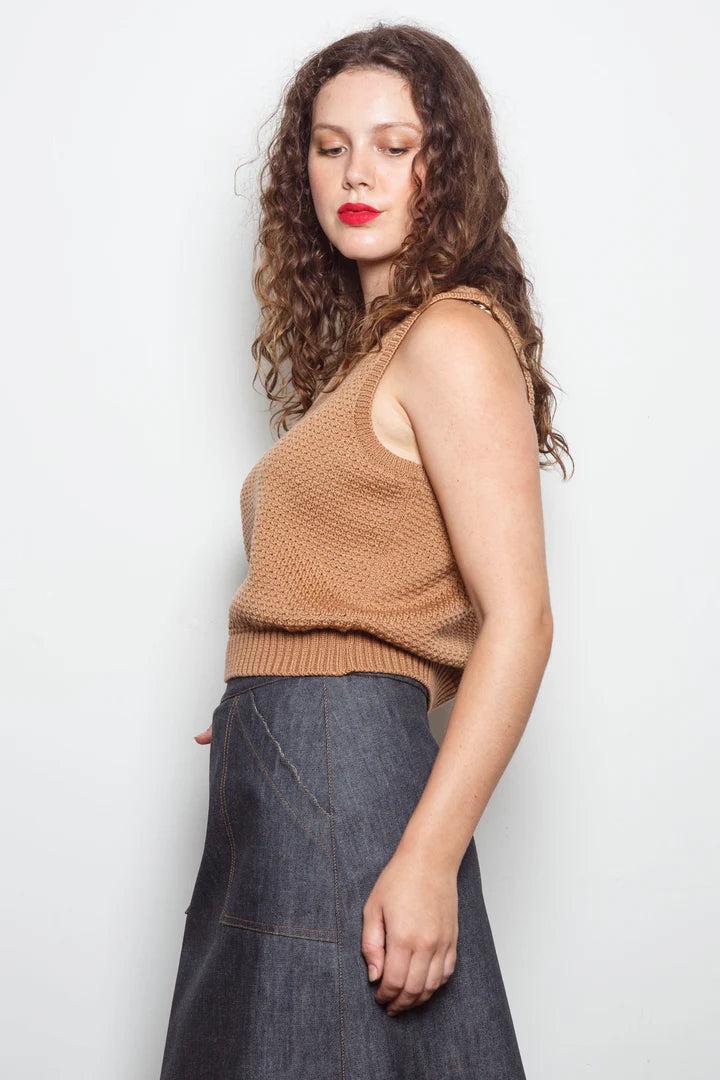 Good Thing Dalston Sara Skirt - Washed Black Denim