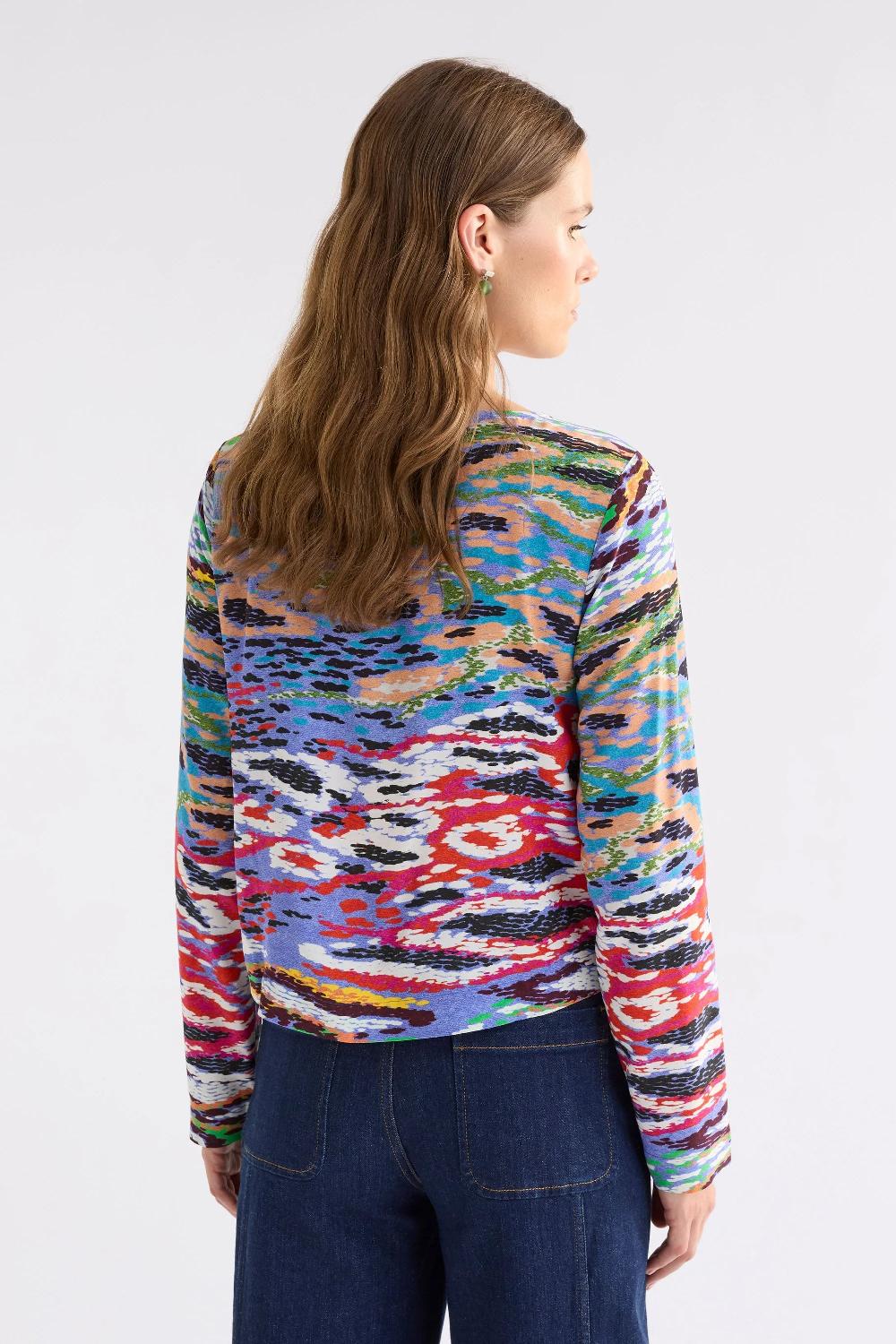 Good Thing Elk Dega Top - Serp Print