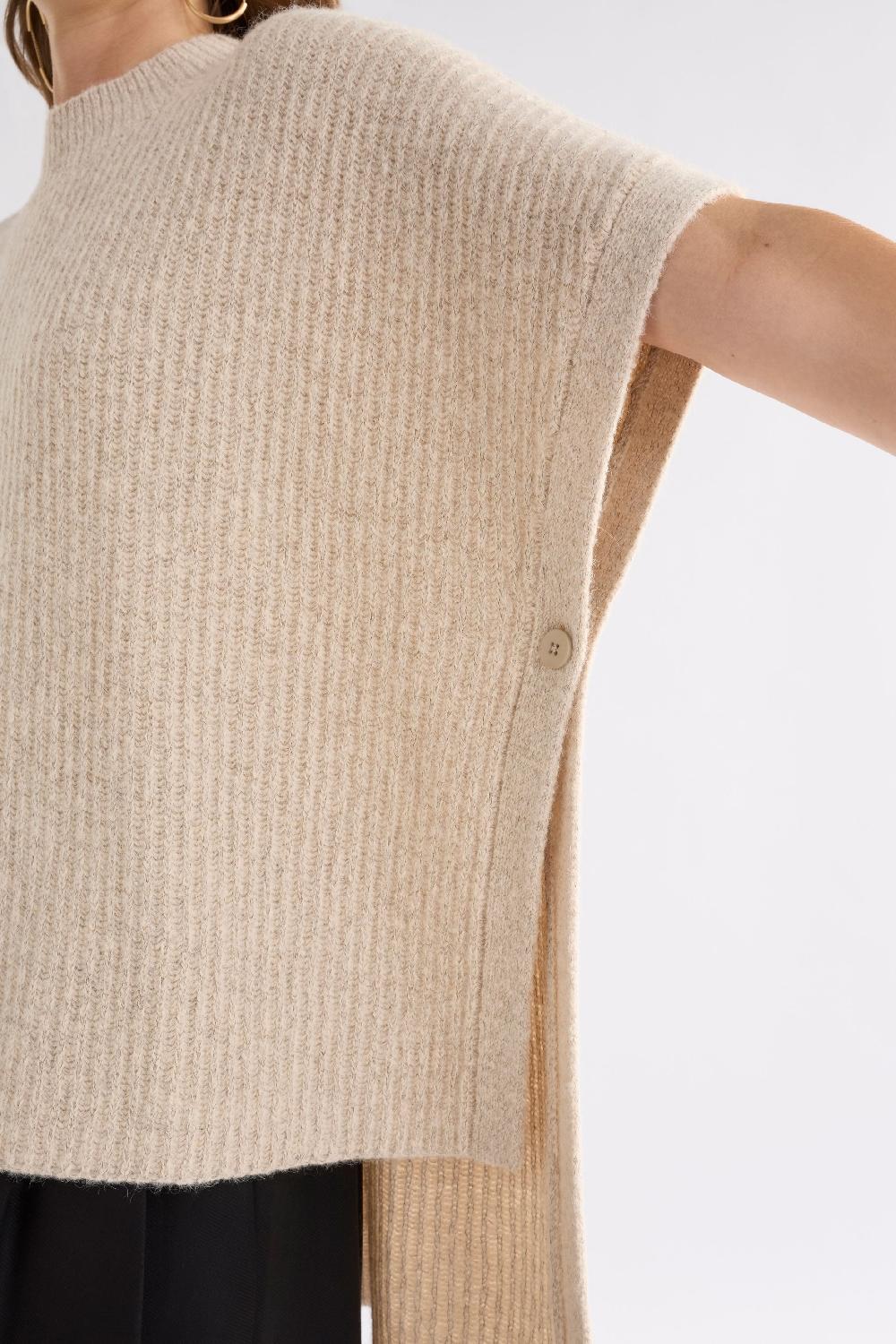 Good Thing Elk Kaanto Poncho - Latte