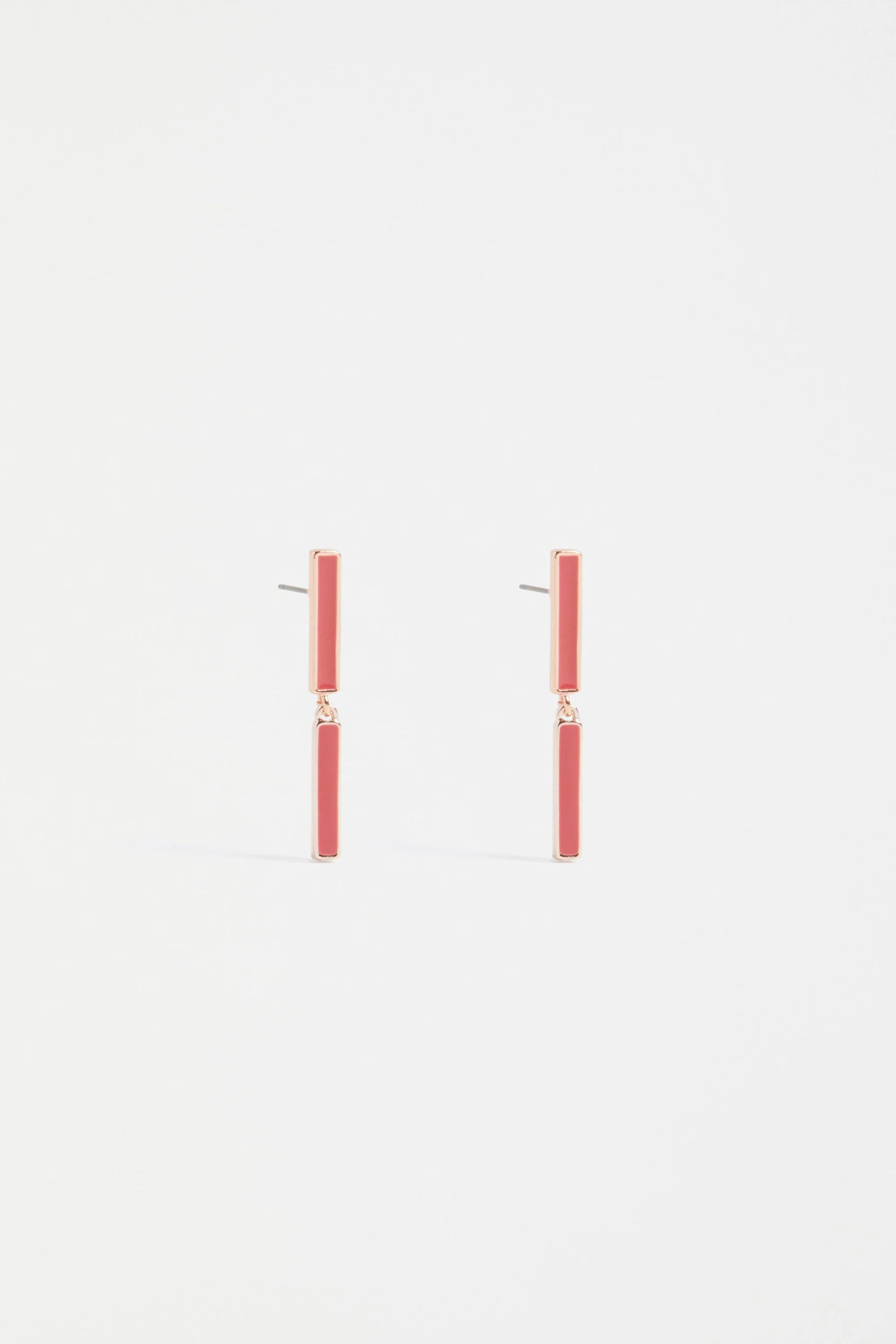 good thing Elk Neli Short Drop Earring - Pink Punch