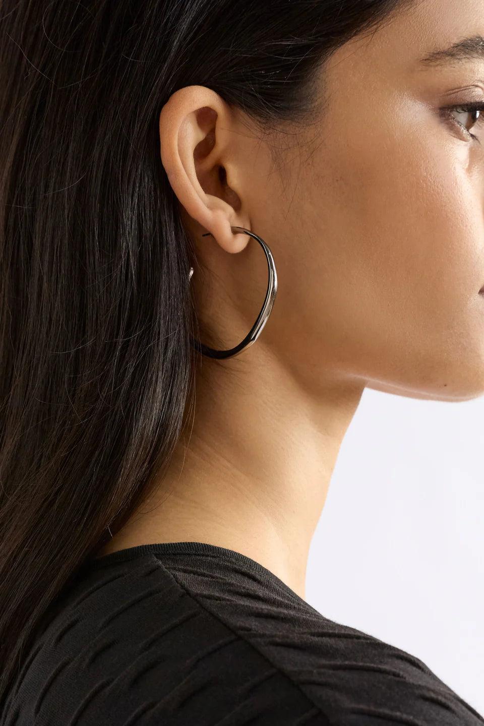 good thing Elk Niska Hoop Earring - Silver