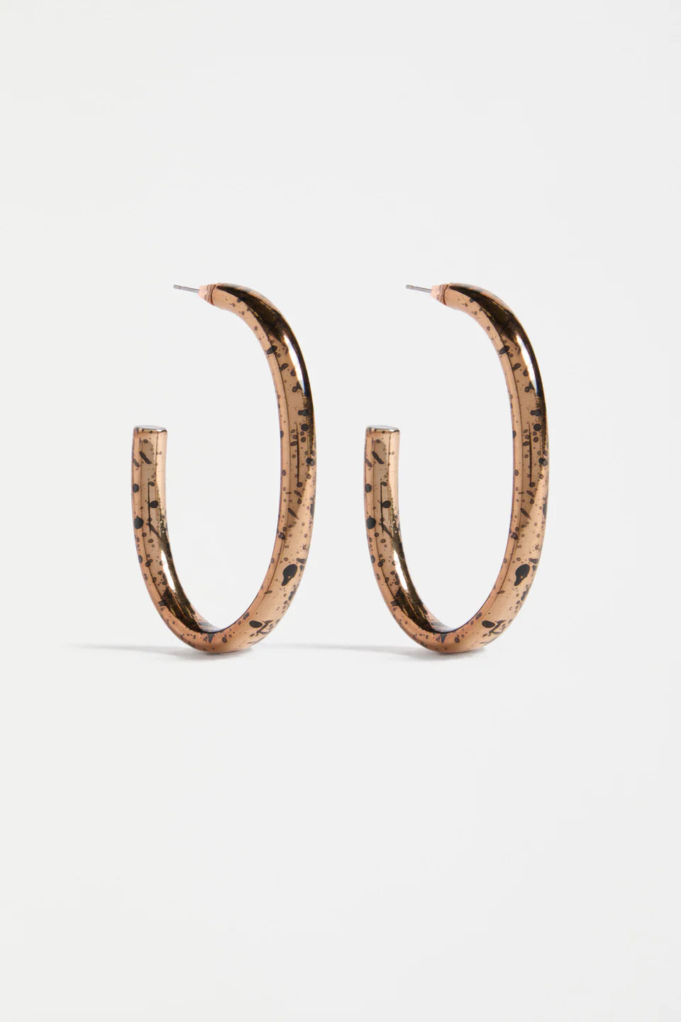 Good Thing Elk Oban Large Hoop Earring - Bronze