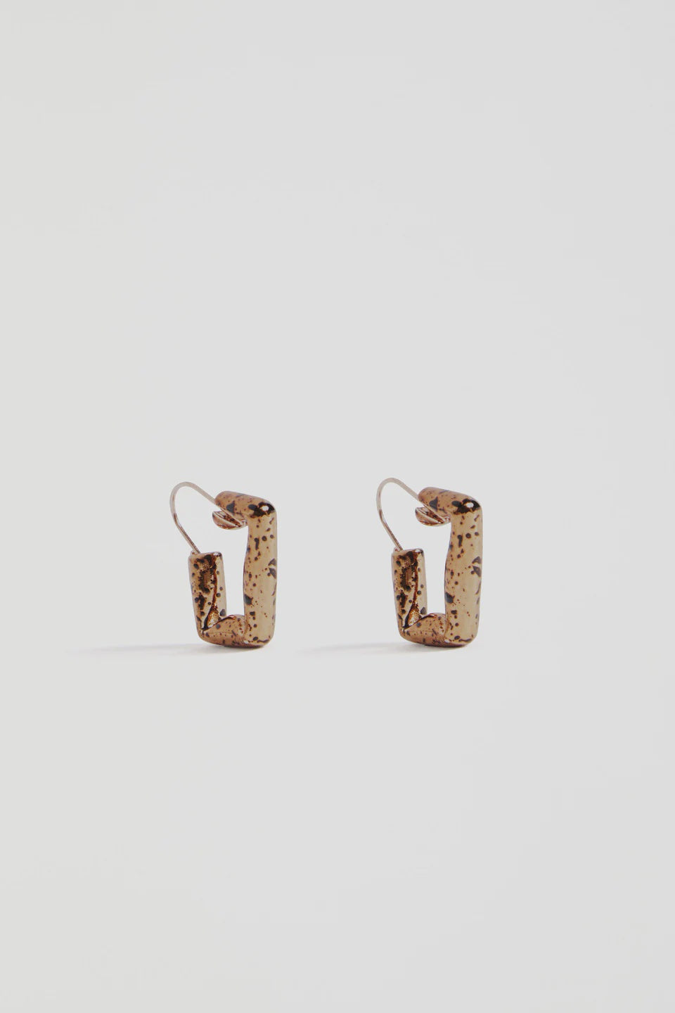 Good Thing Elk Oban Square Hoop Earring - Bronze