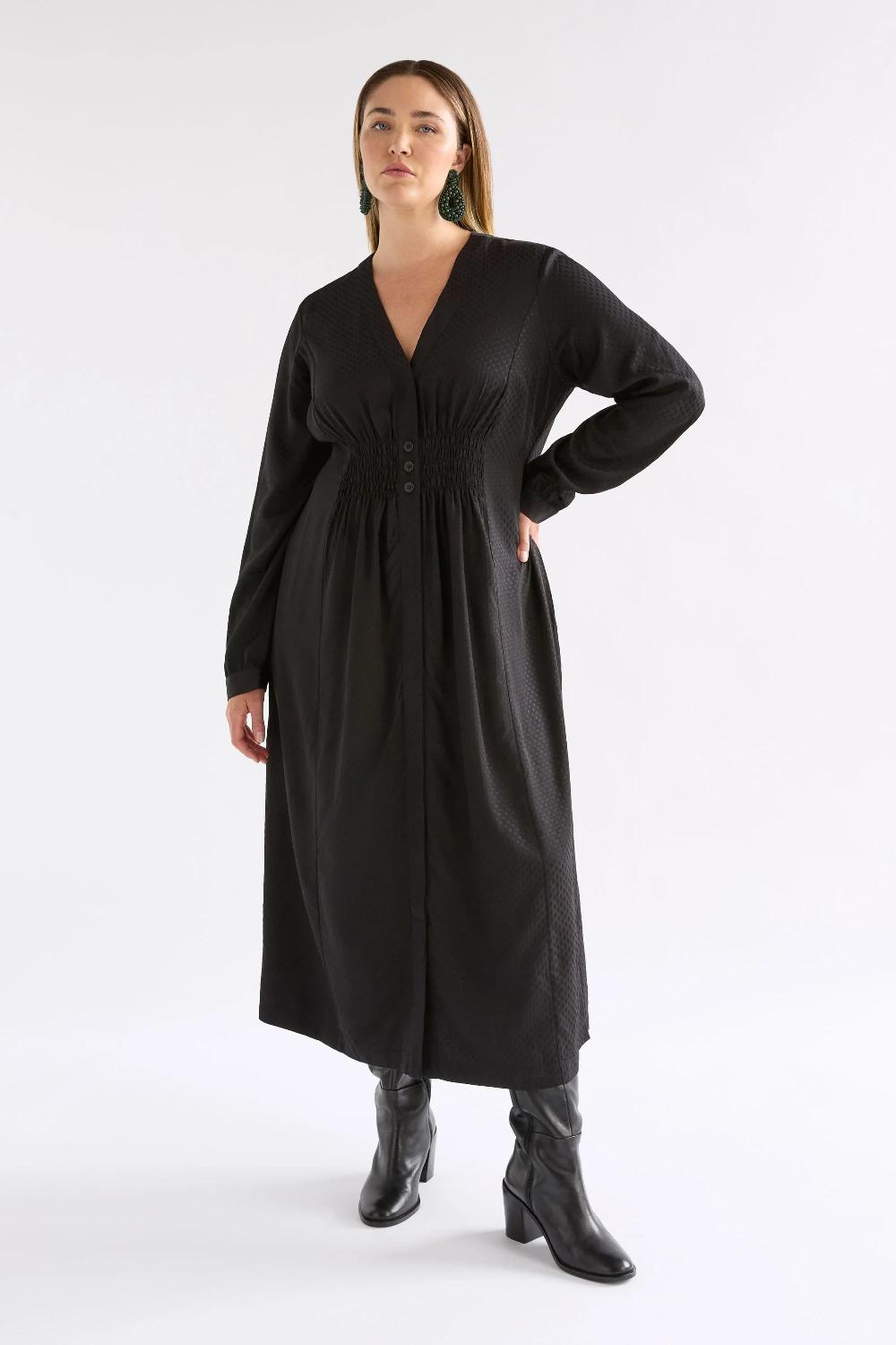 Good Thing Elk Oben Dress - Black