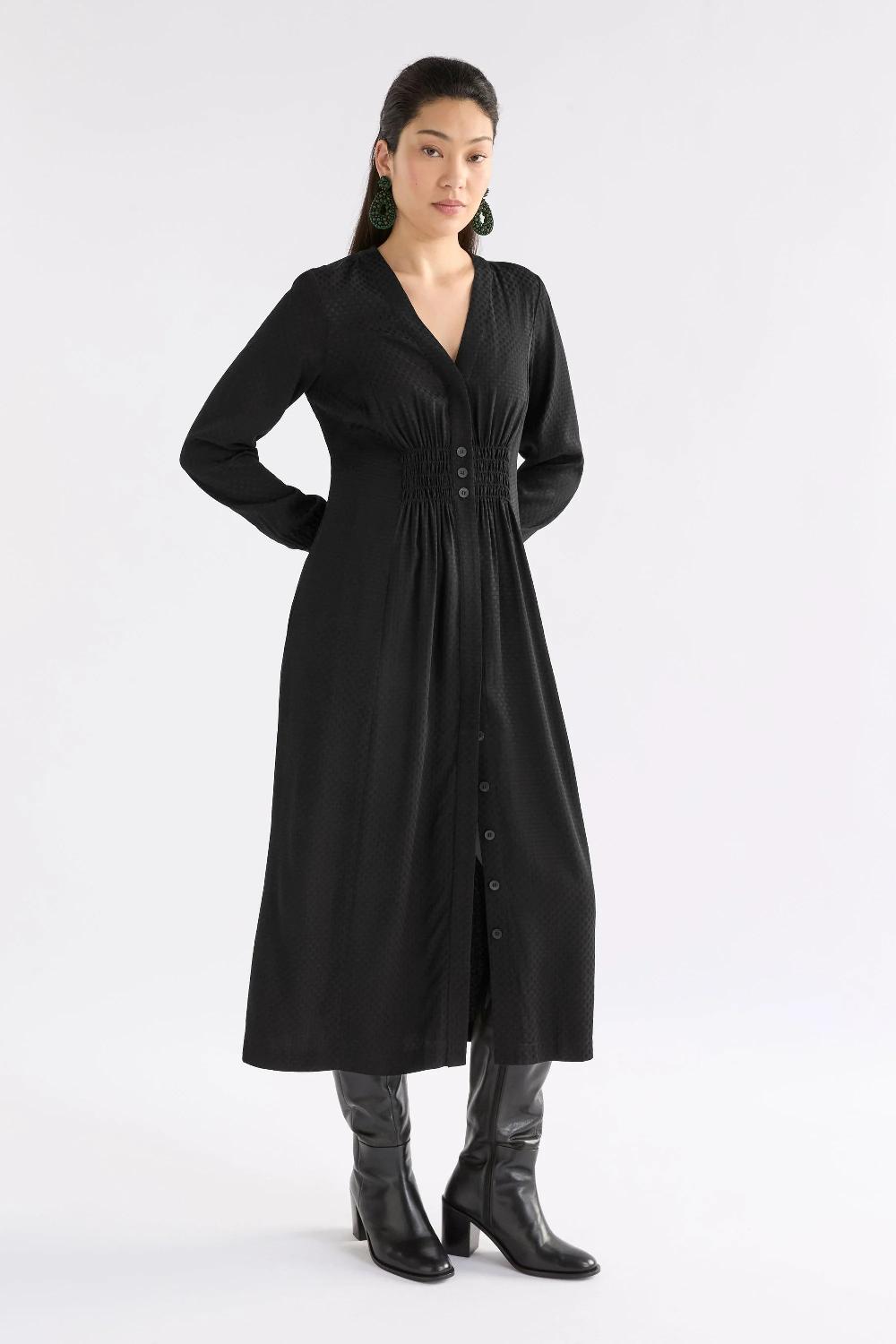 Good Thing Elk Oben Dress - Black