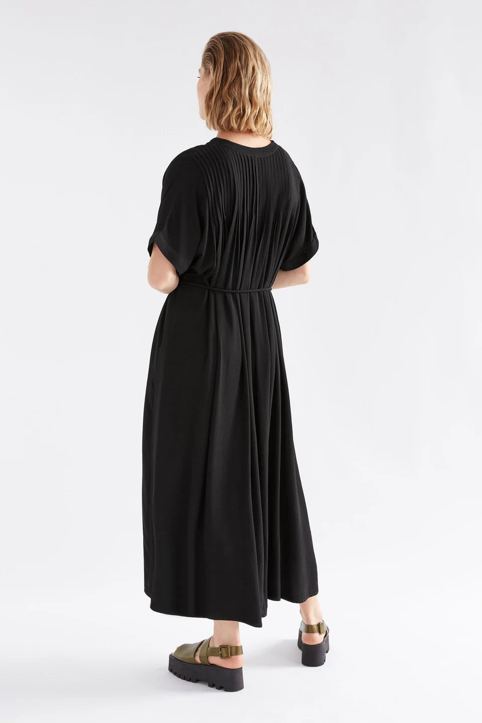 Good Thing Elk Omia Shirt Dress - Black