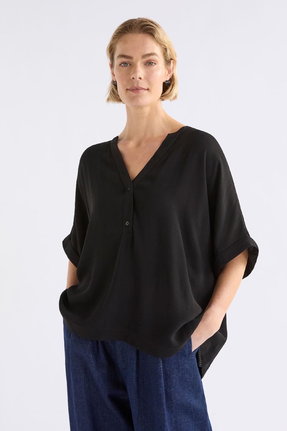 good thing Elk Omia Top - Black