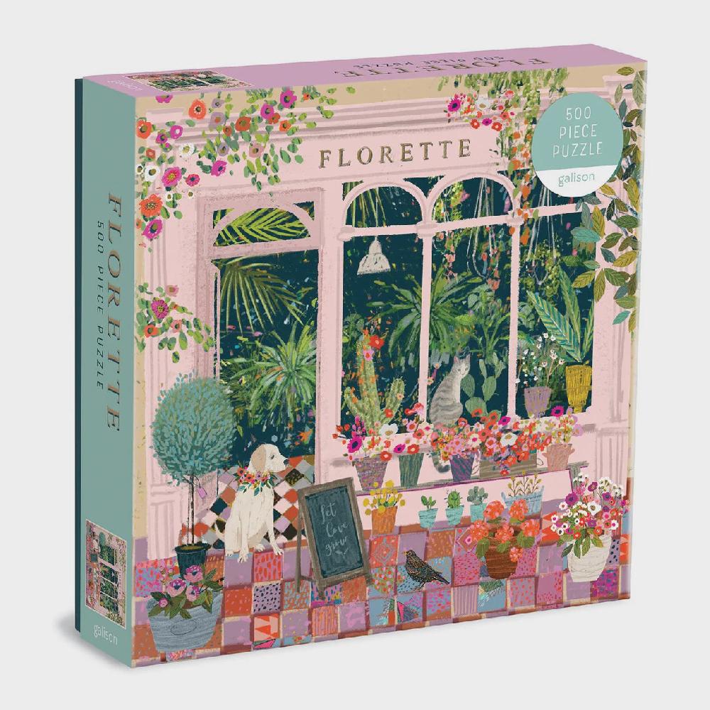 good thing Galison Florette Puzzle 500pc
