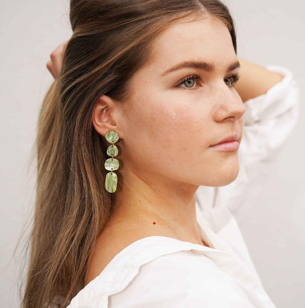 Good Thing Hagen & Co Juno Earrings - Sage