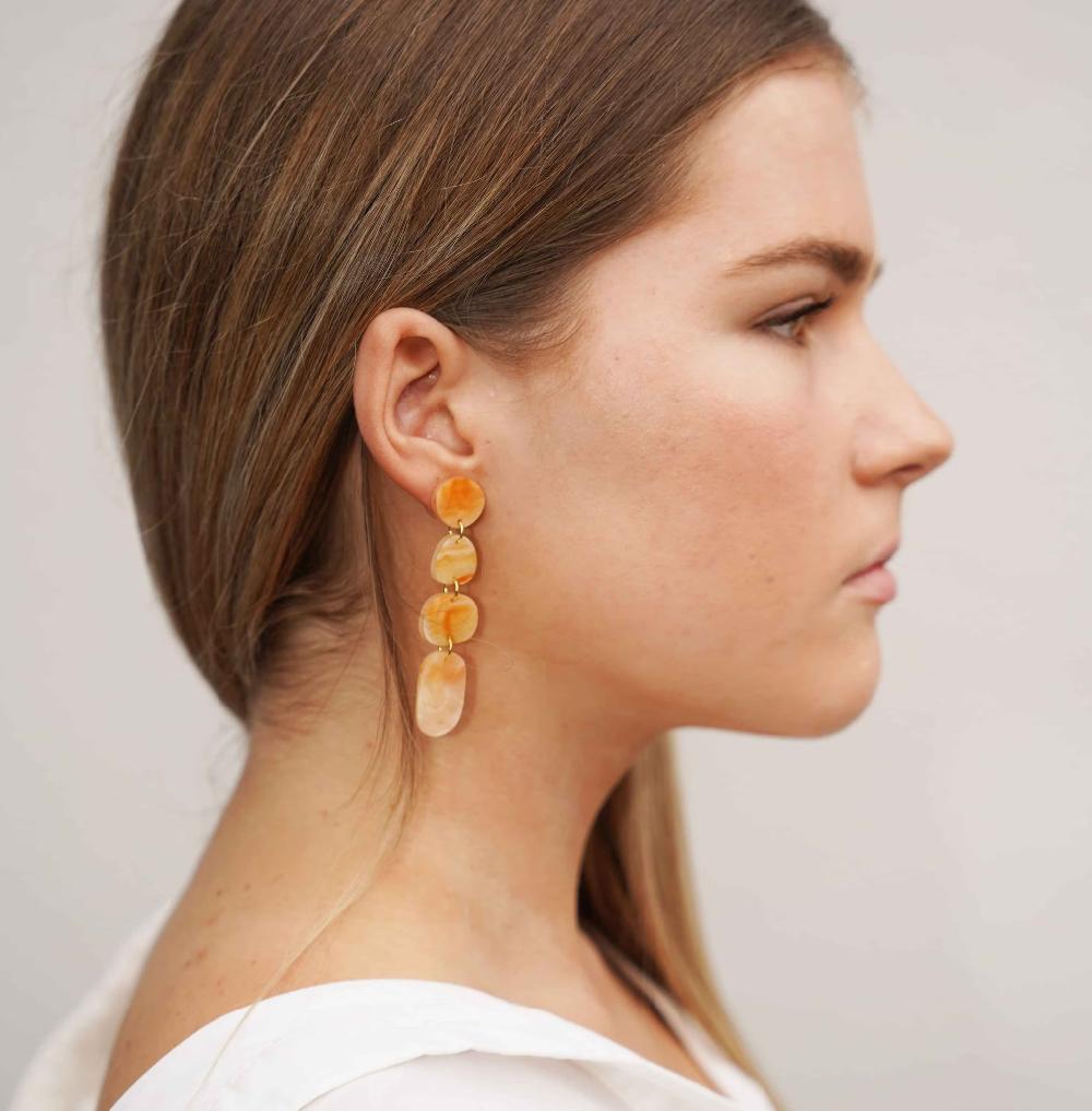 Good Thing Hagen & Co Juno Earrings - Sunset